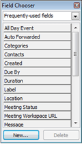 OutlookFieldChooserFrequent