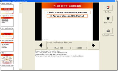 PPT Presenter View 2003