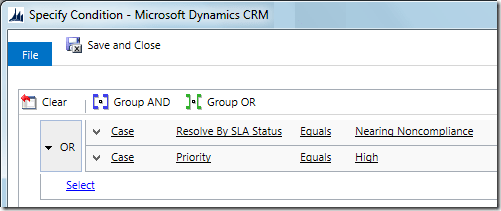 Case Workflow OR Condition Case Workflow OR Condition
